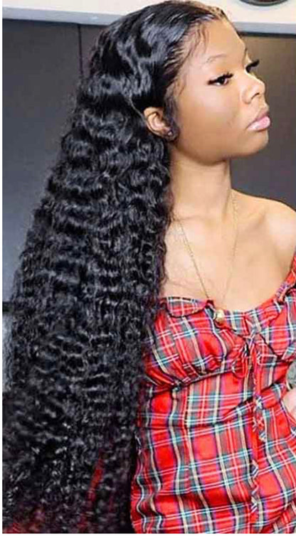 Burmese Curl Frontal Wig