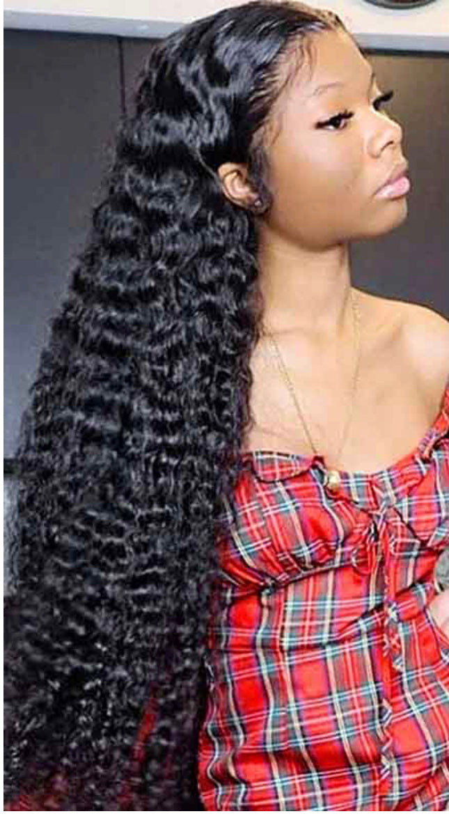 Burmese Curl Lace Closure Wig