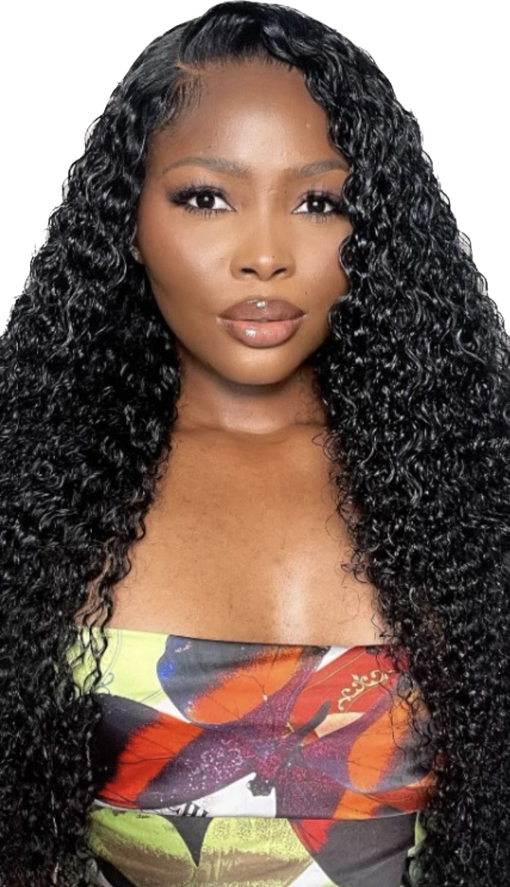 Exotic Curly  Lace Closure Wig