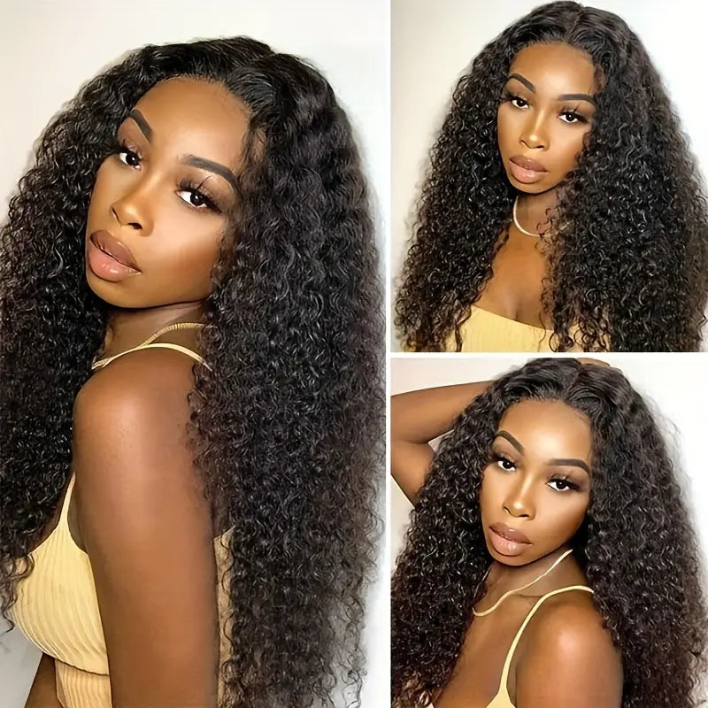 Kinky Curly Lace Closure Wig