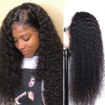 Kinky Curly Lace Closure Wig