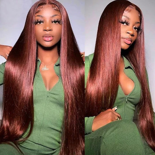 Straight Lace Closure Wig