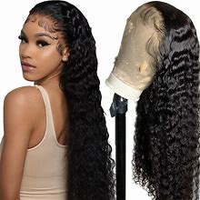 Deep Wave Frontal Wig